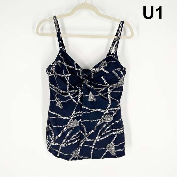 Miraclesuit rope swim cami top sz 12 - Picture 1 of 4